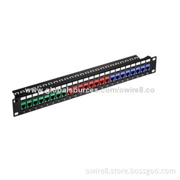 24-port Cat5e UTP Patch Panel